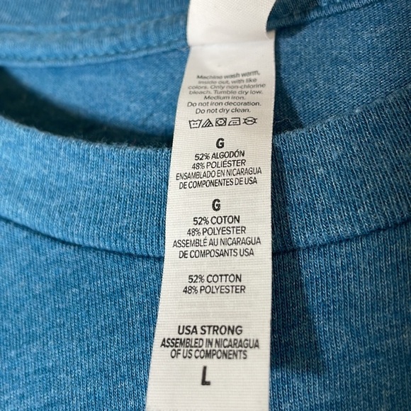 NWOT. Bella + Canvas Men’s Large “Love” Graphic T Shirt. - Picture 4 of 5